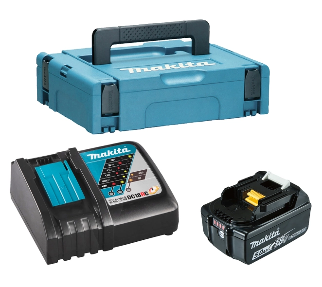 BATERIA + CARREGADOR MAKITA BL1850B + DC18RC