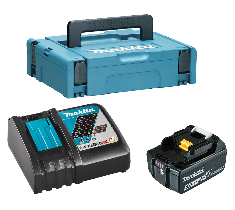 BATERÍA + CARGADOR MAKITA BL1850B + DC18RC
