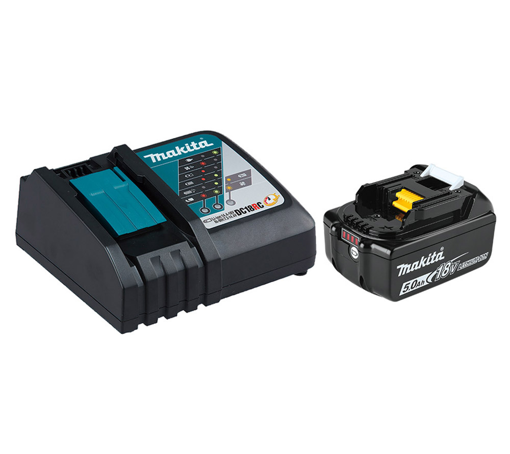 BATERÍA + CARGADOR MAKITA BL1850B + DC18RC