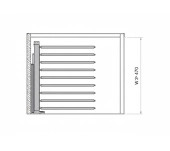 PANTALONER EXTRAÏBLE LATERAL AMB FRE 10 BARRES