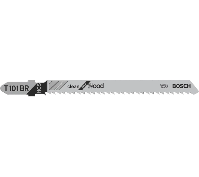 HOJAS CALAR BOSCH T 101 BR CLEAN FOR WOOD (5UN)