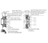 FRONTISSA OCULTA HES2S-150-A110-WT