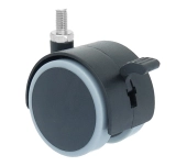 RUEDA ERICA CON ESPÁRRAGO Y FRENO M8X15