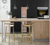 MDF COMPACDECOR® EZ MELAMINADO NEGRO