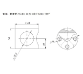 CONNECTOR 3 TUBS CABINA