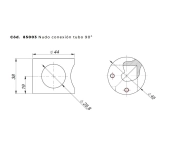 CONECTOR 2 TUBS CABINA