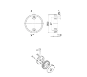 DISTANCIADOR CONDENA CABINA