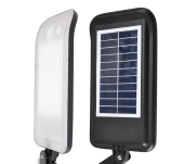 APLIC SOLAR BAJURA AMB SENSOR NEGRE
