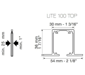 PERFIL GUIA KLEIN TOP LITE+ 100