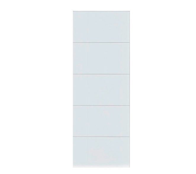 PANEL SEMIMACIZO RANURADO LACADO BLANCO