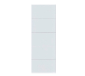PANEL SEMIMACIZO RANURADO LACADO BLANCO
