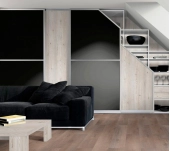 MELAMINA MDF PERFECTSENSE NEGRO LACADO MELAMINA MDF PERFECTSENSE NEGRO LACADO