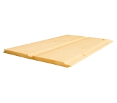Frisos de madera : Friso machihembrado decorativo abeto 0,9x9,5cm