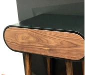 MEGANITE SOLID SURFACE 100% ACRYLIC DARK JET BLACK MEGANITE SOLID SURFACE 100% ACRYLIC DARK JET BLACK