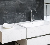 MEGANITE SOLID SURFACE 100% ACRYLIC CARRARA MEGANITE SOLID SURFACE 100% ACRYLIC CARRARA