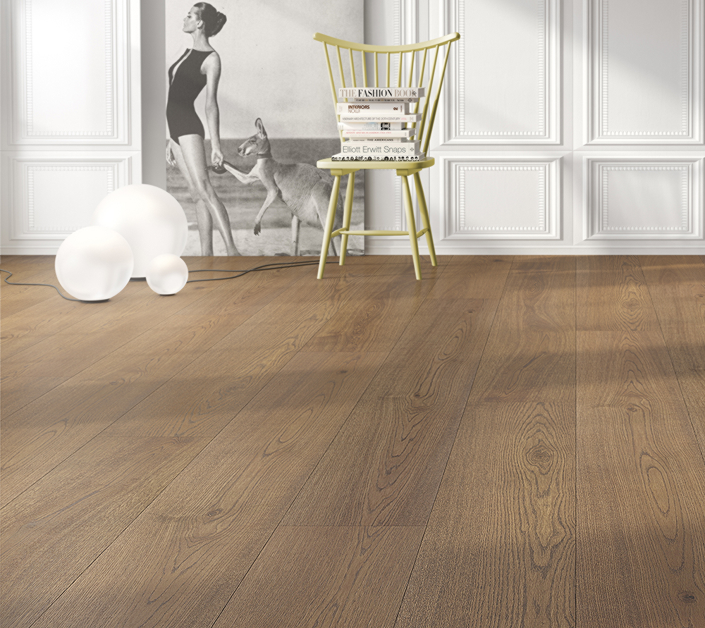 PARQUET ROBLE WHISKY ELEGANCE 1 LAMA 4 BISELES