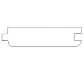 REVESTIMIENTO DE MADERA ABETO S/F CON TESTAS