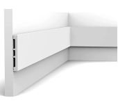 ZÓCALO ORAC DECOR DX163 LACADO BLANCO ZÓCALO ORAC DECOR DX163 LACADO BLANCO