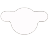 TAPÓN ADHESIVO PARA BISAGRA (4UN)