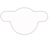 TAPÓN ADHESIVO PARA BISAGRA (4UN)