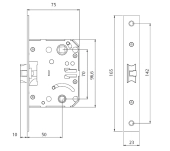 PANY ENCASTAR UNIFICAT TESA 134U PLUS PANY ENCASTAR UNIFICAT TESA 134U PLUS
