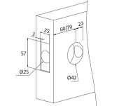 POM FIXE TESA 3931 POM FIXE TESA 3931