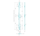 CERRADURA 3P EZCURRA 2000B/3 C/CILINDRO C/CORTO CERRADURA 3P EZCURRA 2000B/3 C/CILINDRO C/CORTO