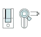 ADAPTADOR CILINDRO TESA ADAPT2034 ADAPTADOR CILINDRO TESA ADAPT2034