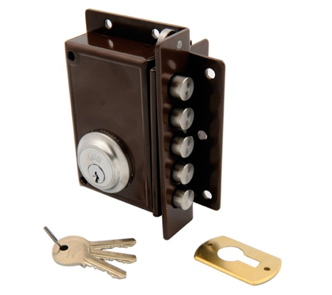 CERRADURA JIS SANSON 242 CILINDRO GRADUABLE IZQDA CERRADURA JIS SANSON 242 CILINDRO GRADUABLE IZQDA