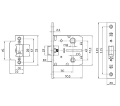 PICAPORTE UNIFICADO AMIG 2100 PASO Y CONDENA PICAPORTE UNIFICADO AMIG 2100 PASO Y CONDENA