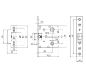 PICAPORTE UNIFICADO AMIG 2100 PASO Y CONDENA PICAPORTE UNIFICADO AMIG 2100 PASO Y CONDENA