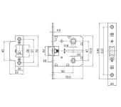 PICAPORTE UNIFICADO AMIG 2100 PASO Y CONDENA PICAPORTE UNIFICADO AMIG 2100 PASO Y CONDENA