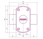 FORRELLAT SOBREPOSAR EZCURRA 5004 FORRELLAT SOBREPOSAR EZCURRA 5004