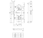 CERRADURA AGB MEDIANA EVOLUTION CONDENA CERRADURA AGB MEDIANA EVOLUTION CONDENA