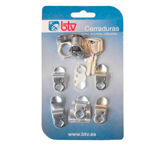 KIT CERRADURA BUZÓN BTV