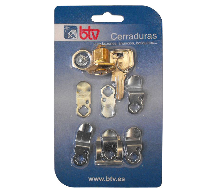 KIT CERRADURA BUZÓN BTV