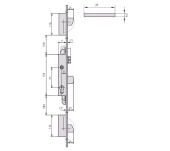 PANY SEGURETAT METÀL·LIC CVL 296 SENSE CILINDRE PANY SEGURETAT METÀL·LIC CVL 296 SENSE CILINDRE
