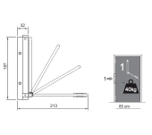 MUELLE BRAZO JUSTOR MB 56 MUELLE BRAZO JUSTOR MB 56