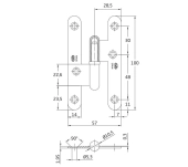PERNIO AMIG MODELO 407 DERECHA