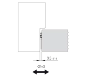 BISAGRA INVISIBLE KRONA KUBI7 K7120 180º BISAGRA INVISIBLE KRONA KUBI7 K7120 180º