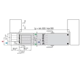 BISAGRA OCULTA KUBIKUADRA K3000 160º