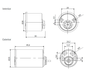 CILINDRO SEGURIDAD TESA TS60 CILINDRO SEGURIDAD TESA TS60