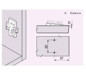 FALCA BASE CLIP BLUM 171A5070 FALCA BASE CLIP BLUM 171A5070