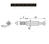 PERN MASSÍS EXCÈNTRICA T15 (25UN) PERN MASSÍS EXCÈNTRICA T15 (25UN)