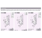 FRONTISSA BLUM 79B3450 CLIP BLUMOTION FRONTISSA BLUM 79B3450 CLIP BLUMOTION