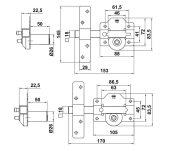FORRELLAT SEGURETAT AMIG MODEL 1 FORRELLAT SEGURETAT AMIG MODEL 1