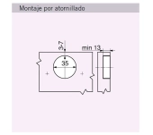 BISAGRA BLUM 71B3750 CLIP BLUMOTION SUPERACODADA BISAGRA BLUM 71B3750 CLIP BLUMOTION SUPERACODADA